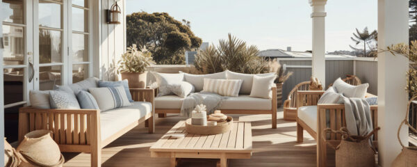Salon de jardin en bois