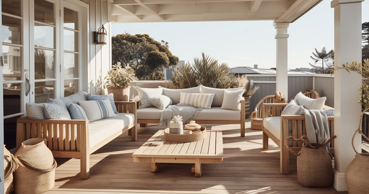 Salon de jardin en bois